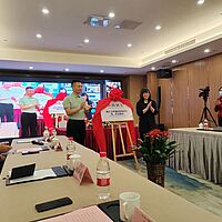 B.H.M.S. and Shandong Tricolor Hotel Management Corporation Ltd. Signing Ceremony