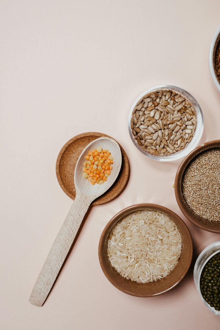 This image is showing whole ingredients and its usage