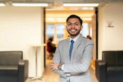 A Master of Science in International Hospitality Business Management student