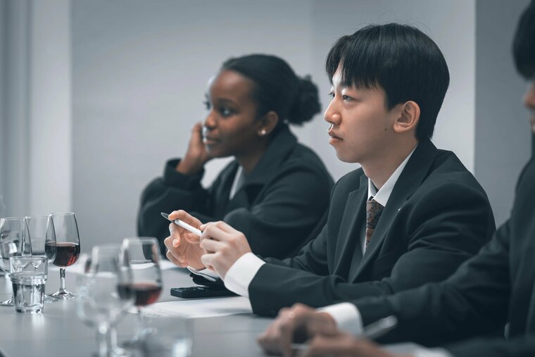 Students in Bachelor of Arts in Hotel & Hospitality Management class
