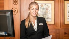 A Postgraduate Diploma in Business & Hospitality Management student