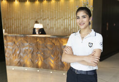 A Graduate Certificate in International Hospitality Business Management student