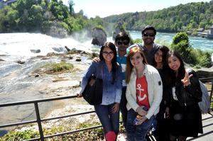 B.H.M.S. Students visit The Rhein Falls