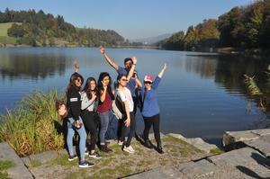 B.H.M.S. Students visit The Rotsee in Switzerland